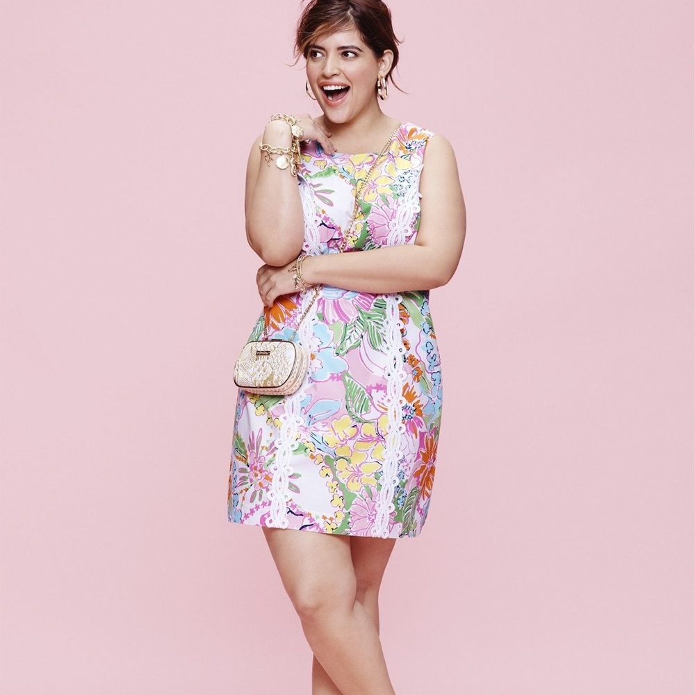 ๐๐ฅ Lilly Pulitzer Nosey Posie Shift Mini Dress NEW - Picture 8 of 8